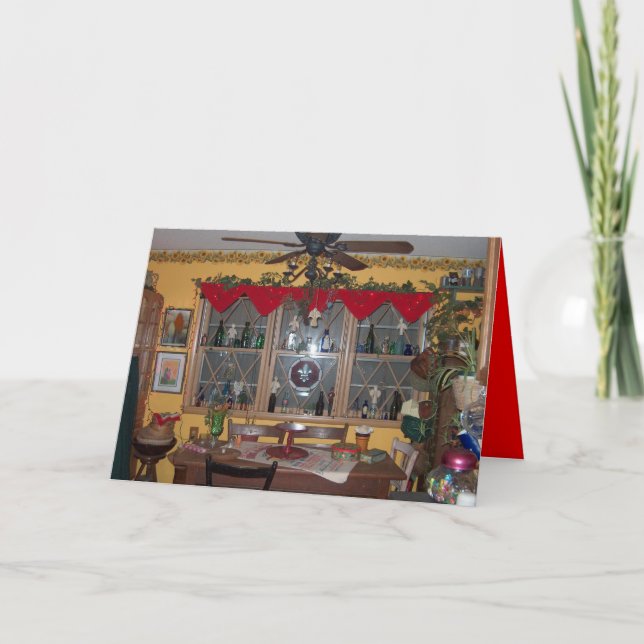 Cartes Pour Fêtes Annuelles Accueil pour Noël (Devant)