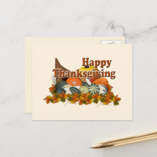 Cartes Pour Fêtes Annuelles Action de grâces