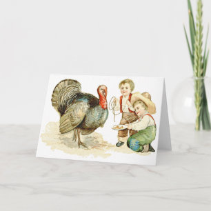 Cartes Pour Fêtes Annuelles Action de grâces