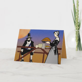 Cartes Pour Fêtes Annuelles Action de grâces traditionnelle