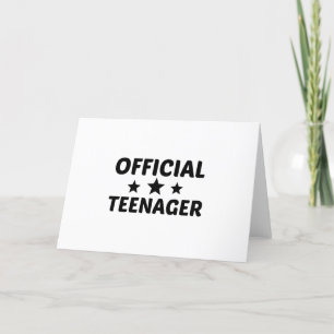 CARTES POUR FÊTES ANNUELLES ADOLESCENCE OFFICIELLE
