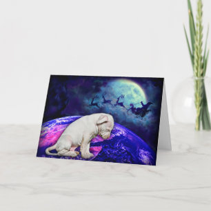 Cartes Pour Fêtes Annuelles Adoptez un abri ou secourez le chien