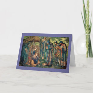Cartes Pour Fêtes Annuelles Adoration de la Magi
