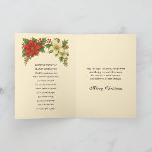 Cartes Pour Fêtes Annuelles Adoration eucharistique de Noël avec des anges