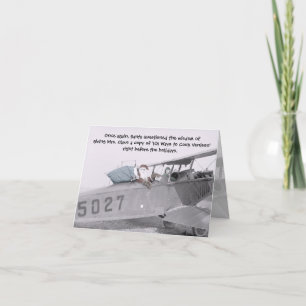 Cartes Pour Fêtes Annuelles Aero Père Noël ! -Carte de correspondance