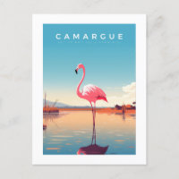 Affiche rétro - voyage - vintage - camargue - Hive