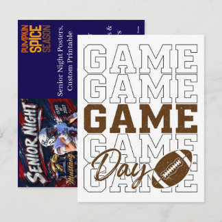 Cartes Pour Fêtes Annuelles Affiches de soirée des seniors – Sports imprimable