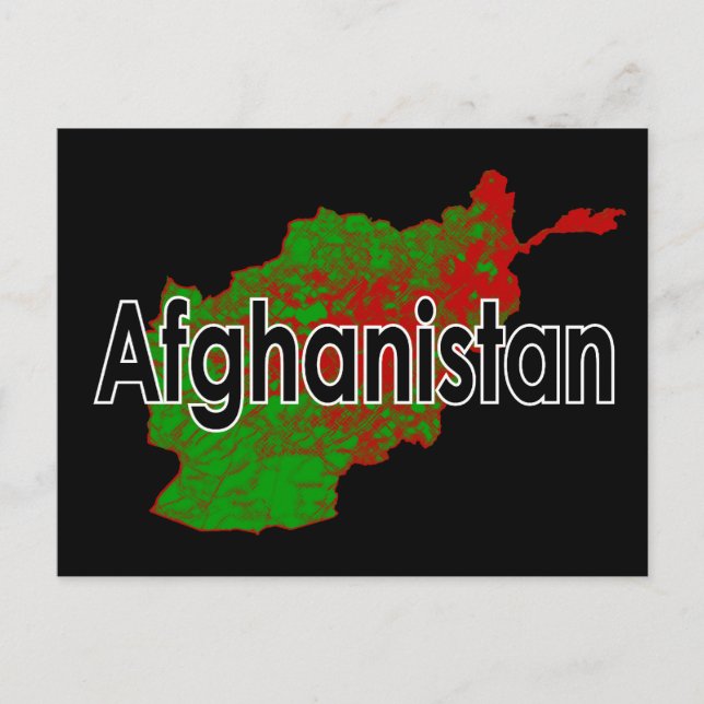 Cartes Pour Fêtes Annuelles Afghanistan (Devant)