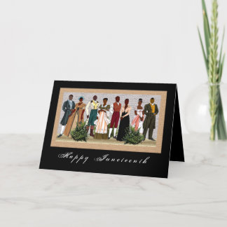 Cartes Pour Fêtes Annuelles Africain-Américain