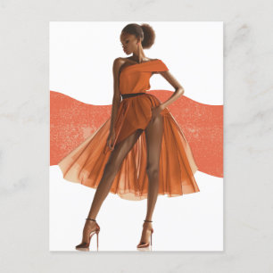 Cartes Pour Fêtes Annuelles African American Black Queen Melanin Sista Shopp