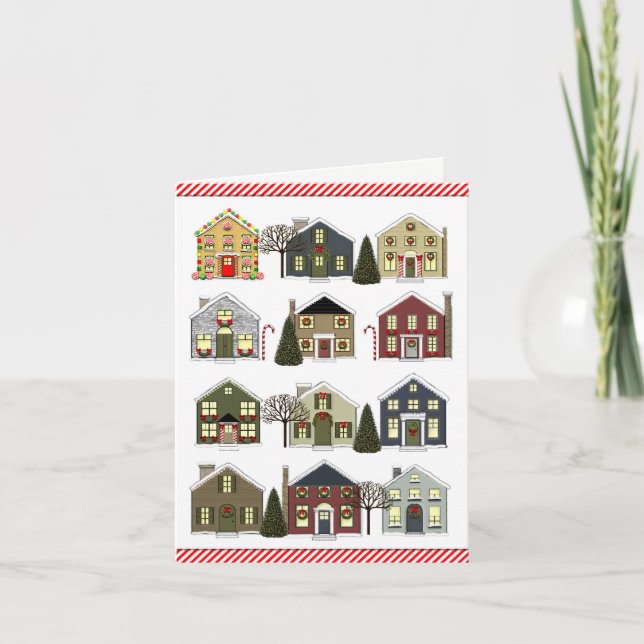 Cartes Pour Fêtes Annuelles Agent immobilier (Devant)