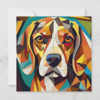 AI Cubism Chien