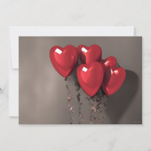 Cartes Pour Fêtes Annuelles Ai Robots Valentines Coeurs de jour