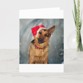 Cartes Pour Fêtes Annuelles Aide de Santas