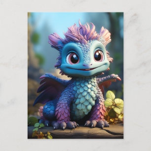 Cartes Pour Fêtes Annuelles Aiden, un dragon lunaire