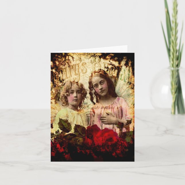 Cartes Pour Fêtes Annuelles Ailes (Devant)