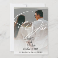 Aimant de photo pour mariage à date fixe