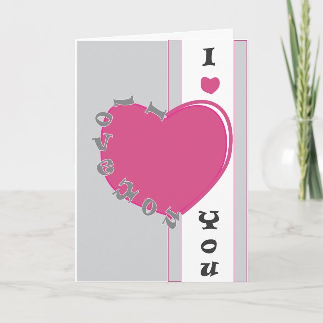 Cartes Pour Fêtes Annuelles Aimez Ya ! (Devant)