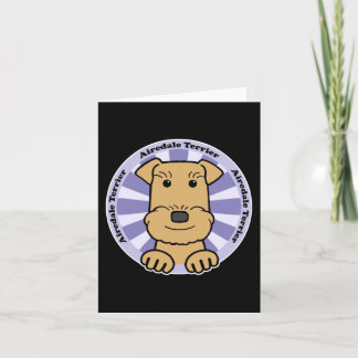 Cartes Pour Fêtes Annuelles Airedale