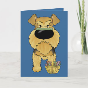Cartes Pour Fêtes Annuelles Airedale Terrier
