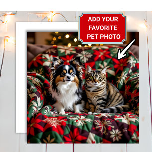 Cartes Pour Fêtes Annuelles Ajoutez votre photo à ce Noël