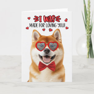 Cartes Pour Fêtes Annuelles Akita Chien fait pour vous aimer Valentine