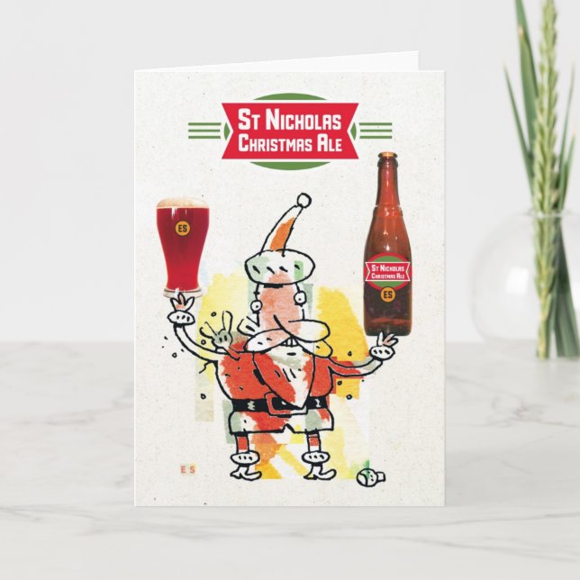 Cartes Pour Fêtes Annuelles Ale de Noël (Devant)