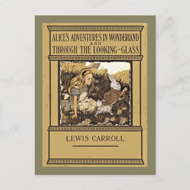 Cartes Pour Fêtes Annuelles Alice à travers le regard (Devant)