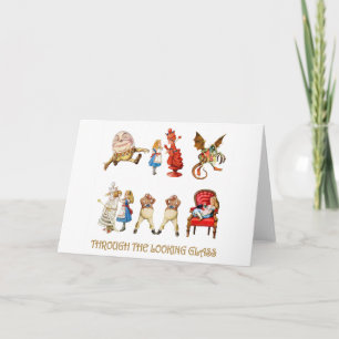 CARTES POUR FÊTES ANNUELLES ALICE PAR LE PSYCHÉ