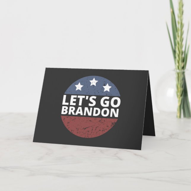 Cartes Pour Fêtes Annuelles allons à brandon (Devant)