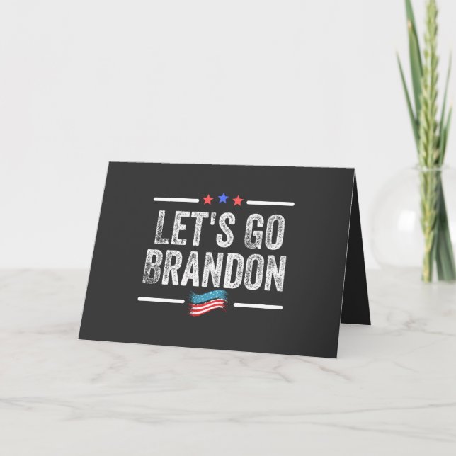 Cartes Pour Fêtes Annuelles Allons Brandon (Devant)