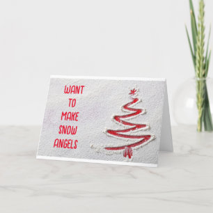 CARTES POUR FÊTES ANNUELLES ALLUMONS UN "FEU" ET CÉLÉBRONS NOËL HOLIDA