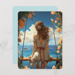 Cartes Pour Fêtes Annuelles Aloha de Paradise Hawaii