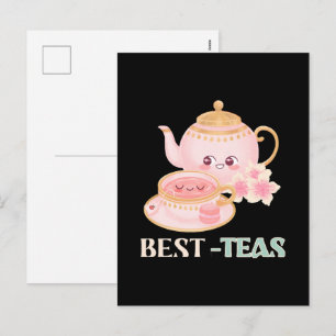 Cartes Pour Fêtes Annuelles Amateurs de thé Best-Teas