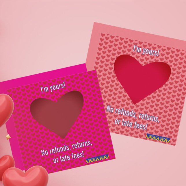 Cartes Pour Fêtes Annuelles Americus Video I'm Yours Valentine #1 (Créateur téléchargé)