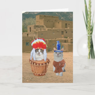 Cartes Pour Fêtes Annuelles Amérindien Amérindien Kitty Valentine