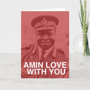 Cartes Pour Fêtes Annuelles amin love with you
