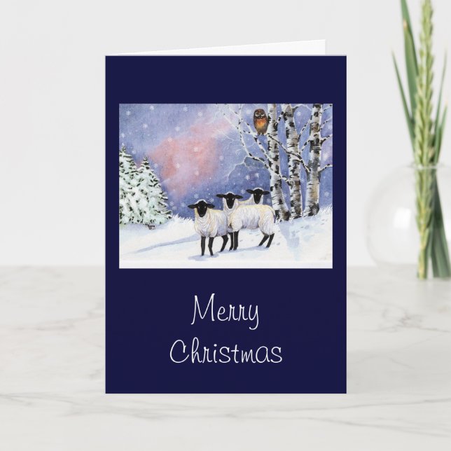 Cartes Pour Fêtes Annuelles Amis de Noël (Devant)