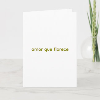 Cartes Pour Fêtes Annuelles ✨ Amor que Florece – Taza de Café Botánica 