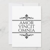 Amor Vincit Omnia - L'amour Conquiert Tout