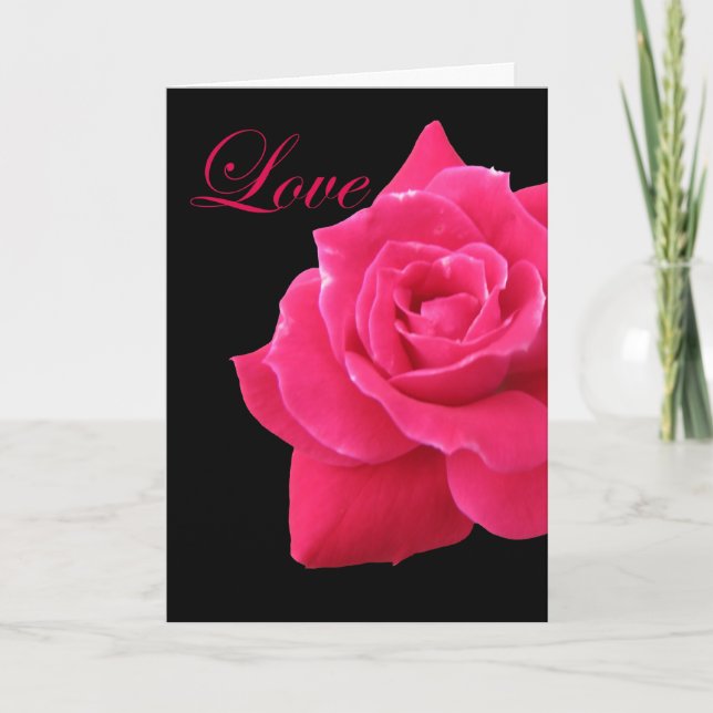 Cartes Pour Fêtes Annuelles Amour (Devant)