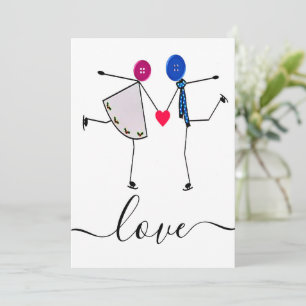 Cartes Pour Fêtes Annuelles amour