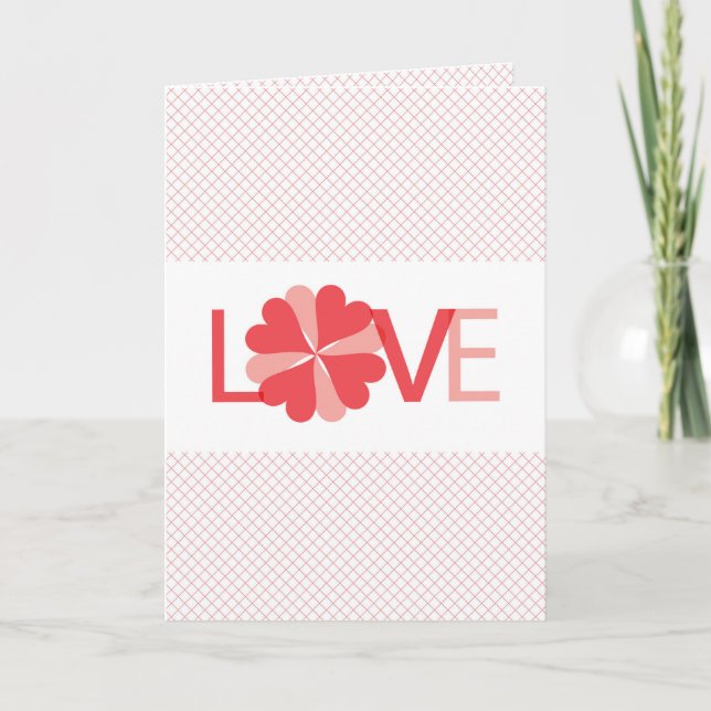 Cartes Pour Fêtes Annuelles Amour (Devant)
