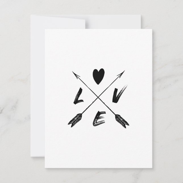 Cartes Pour Fêtes Annuelles Amour (Devant)