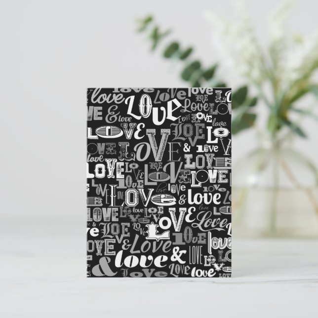 Cartes Pour Fêtes Annuelles Amour 4 (Debout devant)