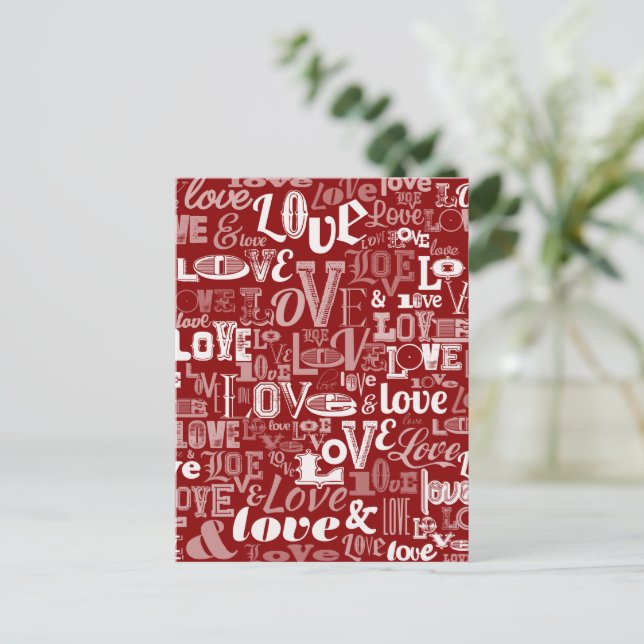 Cartes Pour Fêtes Annuelles Amour 5 (Debout devant)