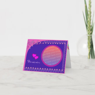 Cartes Pour Fêtes Annuelles Amour cadre photo
