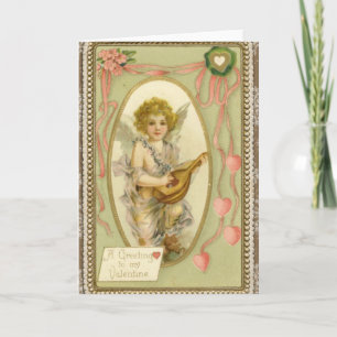 Cartes Pour Fêtes Annuelles Amour d'ange