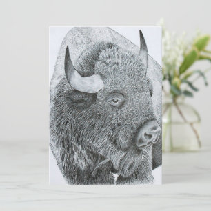 Cartes Pour Fêtes Annuelles Amour de Buffalo