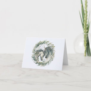 Cartes Pour Fêtes Annuelles Amour de licorne